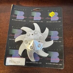 NOS - Billet - Alternator/ Fan & Pulley - Polished Part # 85220